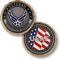 U.S. Air Force Veteran Coin